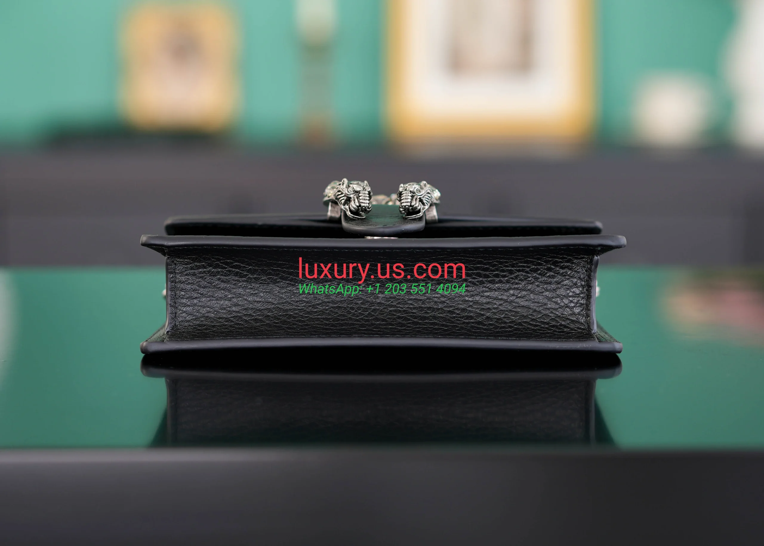 GUCCI Dionysus G400249 Black Diamond Buckle 16.5cm 16.5x10x4 cm Black - Replica Bag high-quality replicas, exquisite design, perfect details. GUCCI Dionysus G400249 Black Diamond Buckle 16.5cm 16.5x10x4 cm Black - Replica Bag high-quality replicas, exquisite design, perfect details.