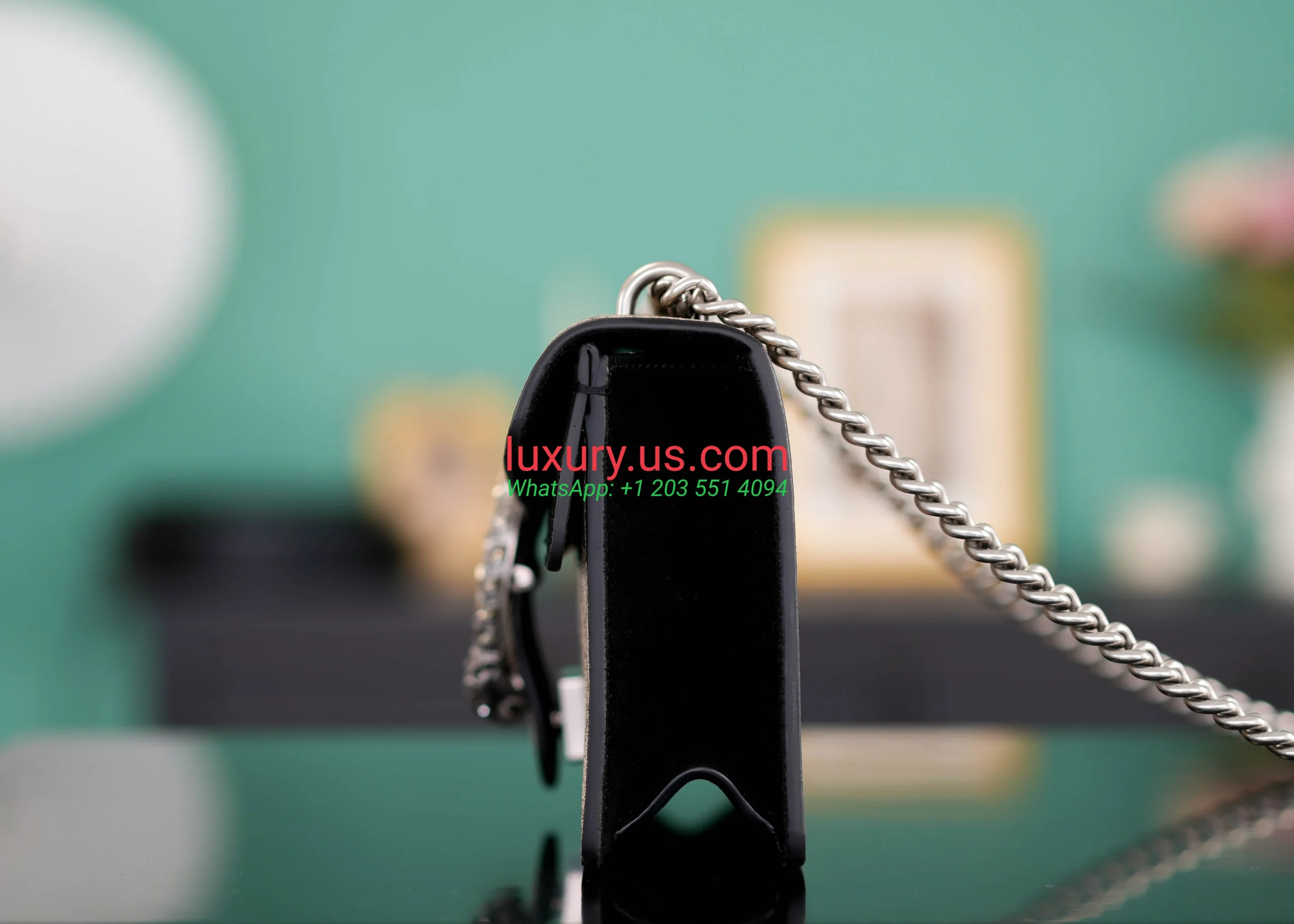 GUCCI Dionysus G400249 Diamond Buckle Black 25cm 25x13x7cm Black - Replica Bag high-quality replicas, exquisite design, perfect details. GUCCI Dionysus G400249 Diamond Buckle Black 25cm 25x13x7cm Black - Replica Bag high-quality replicas, exquisite design, perfect details.