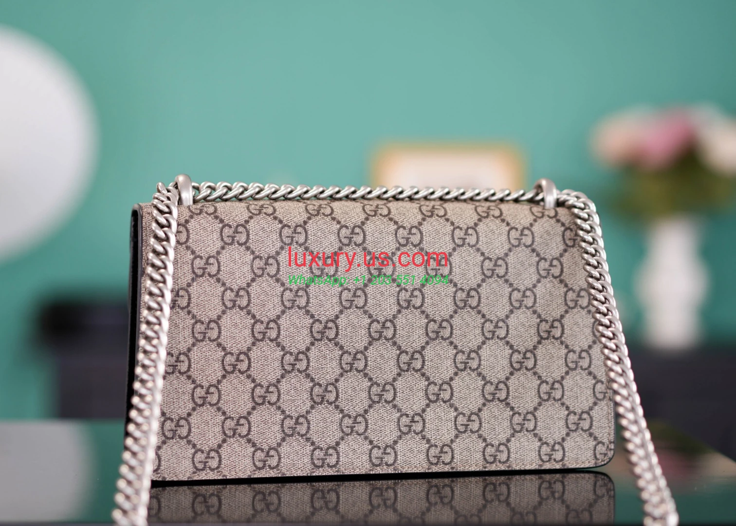GUCCI Dionysus G400249 Diamond Buckle Black 25cm 25x13x7cm Black - Replica Bag high-quality replicas, exquisite design, perfect details. GUCCI Dionysus G400249 Diamond Buckle Black 25cm 25x13x7cm Black - Replica Bag high-quality replicas, exquisite design, perfect details.
