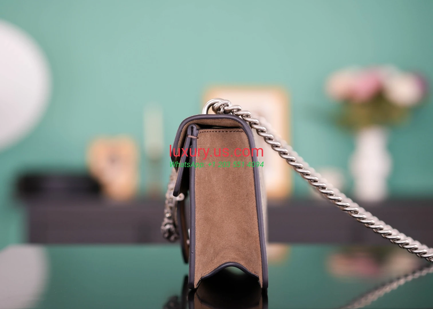 GUCCI Dionysus G400249 Diamond Buckle Khaki 25cm 25x13x7cm Khaki - Replica Bag high-quality replicas, exquisite design, perfect details. GUCCI Dionysus G400249 Diamond Buckle Khaki 25cm 25x13x7cm Khaki - Replica Bag high-quality replicas, exquisite design, perfect details.