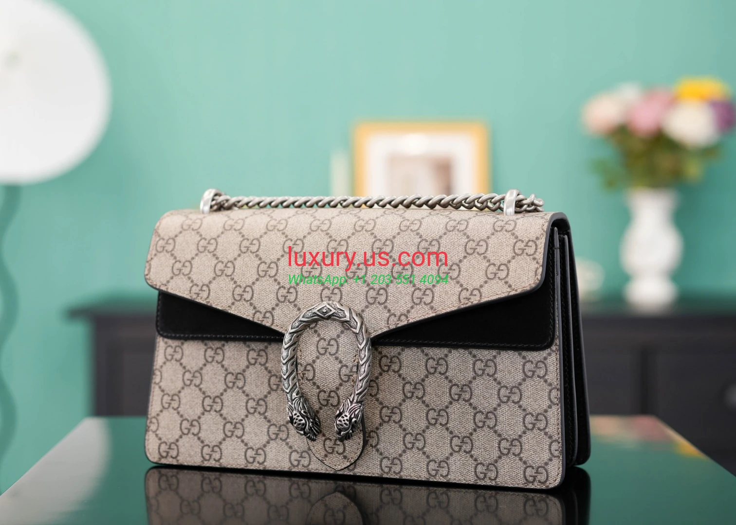GUCCI Dionysus G400249 Presbyopia Black 28cm 28x17x9 cm Black - Replica Bag high-quality replicas, exquisite design, perfect details. GUCCI Dionysus G400249 Presbyopia Black 28cm 28x17x9 cm Black - Replica Bag high-quality replicas, exquisite design, perfect details.