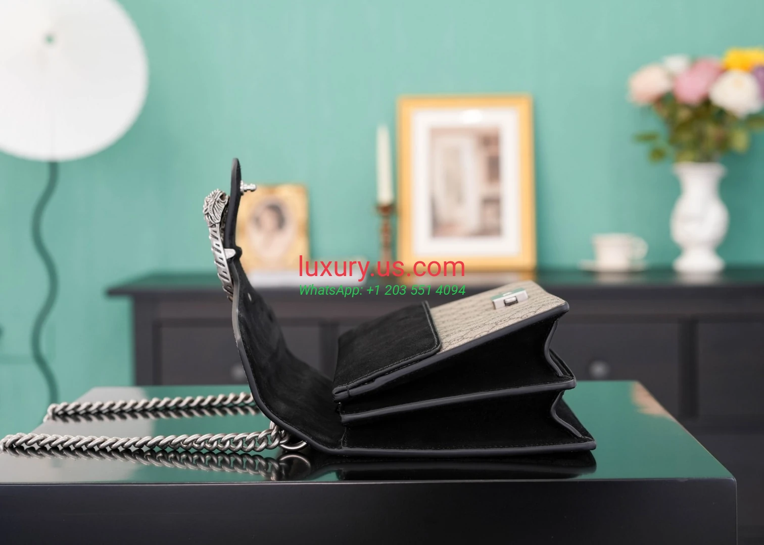 GUCCI Dionysus G400249 Presbyopia Black 28cm 28x17x9 cm Black - Replica Bag high-quality replicas, exquisite design, perfect details. GUCCI Dionysus G400249 Presbyopia Black 28cm 28x17x9 cm Black - Replica Bag high-quality replicas, exquisite design, perfect details.