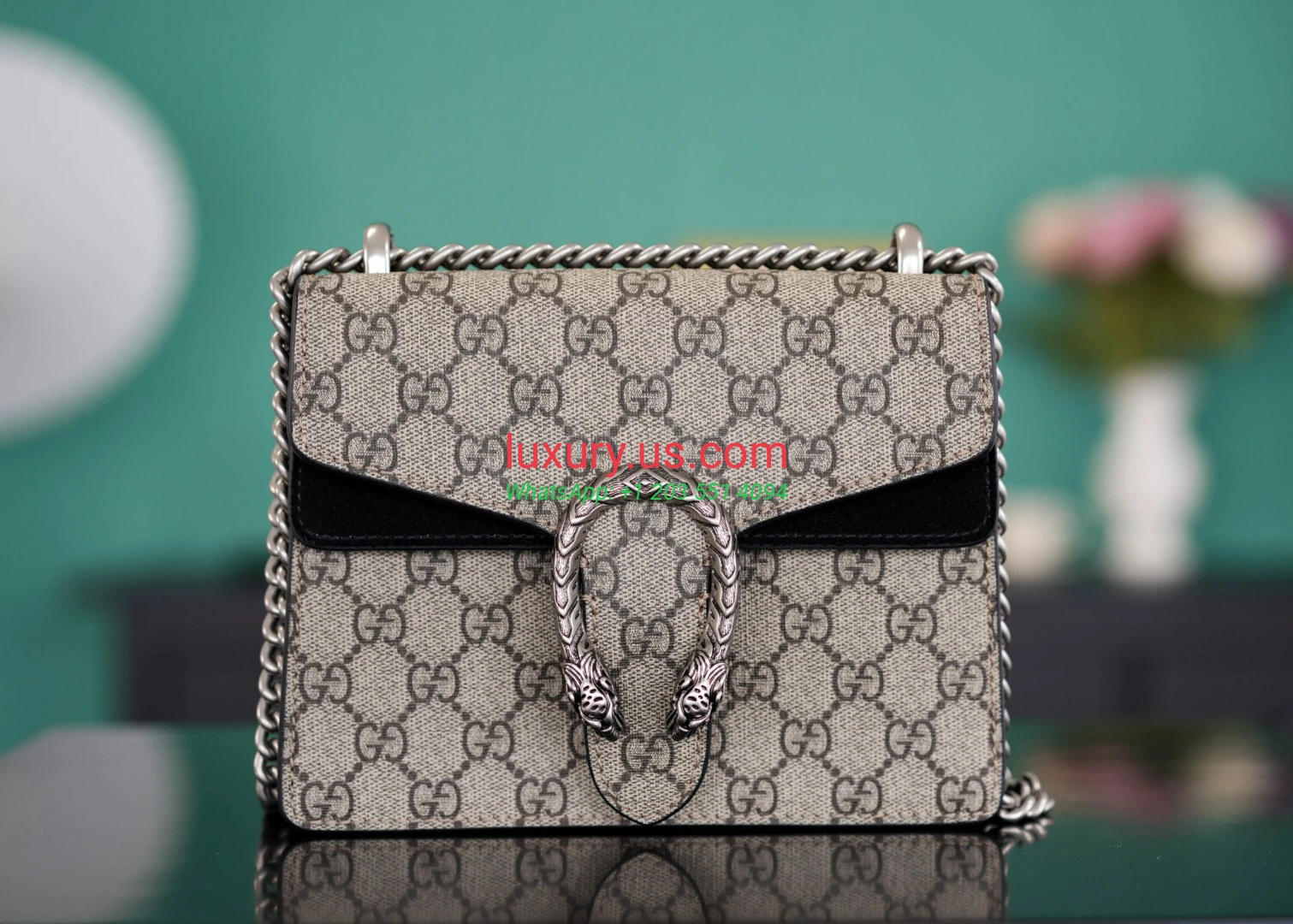 GUCCI Dionysus G421970 Presbyopia Black 20cm 20x15x5 cm Vintage Black - Replica Bag high-quality replicas, exquisite design, perfect details. GUCCI Dionysus G421970 Presbyopia Black 20cm 20x15x5 cm Vintage Black - Replica Bag high-quality replicas, exquisite design, perfect details.