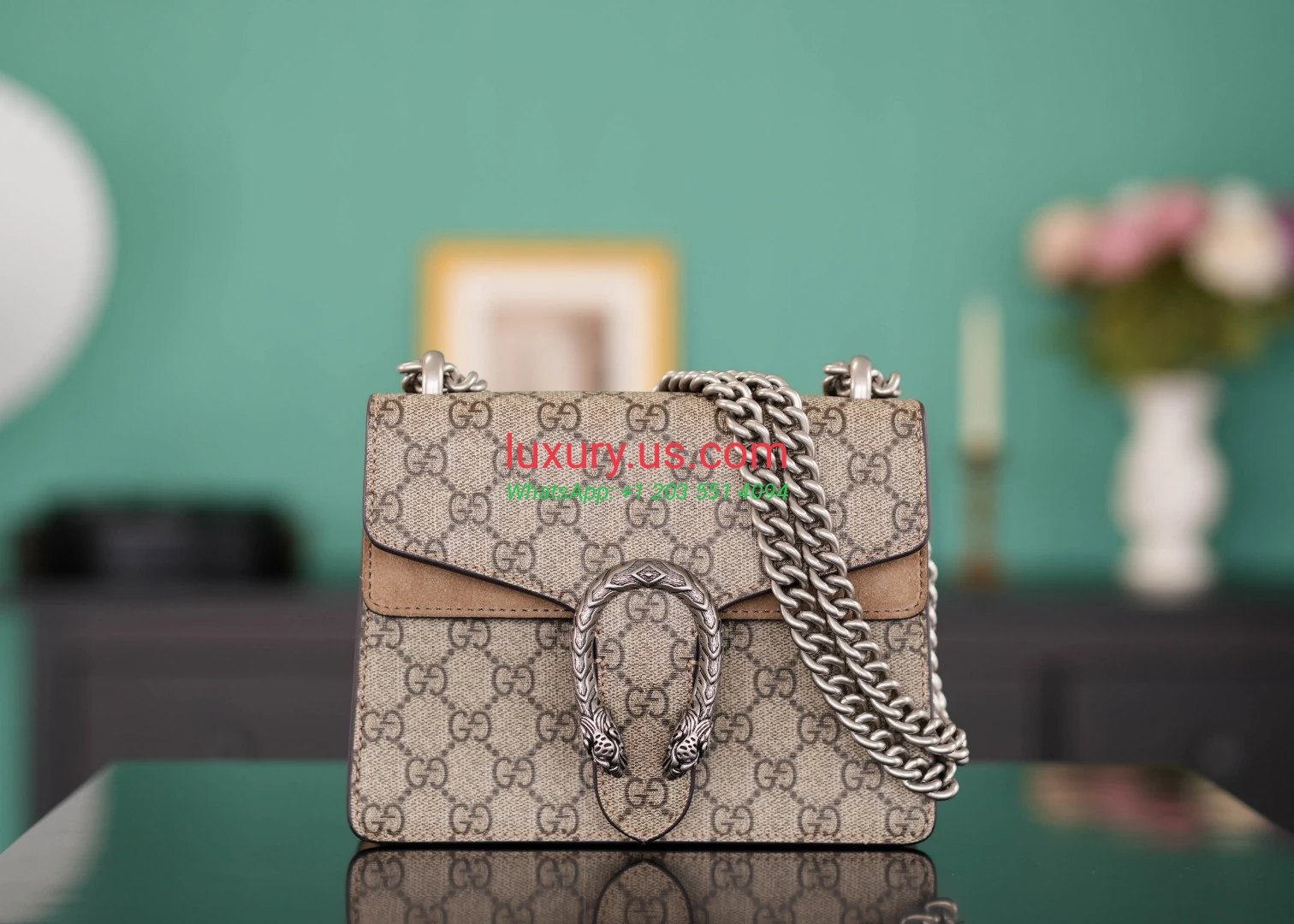 GUCCI Dionysus G421970 Presbyopia Khaki 20cm 20x15x5cm Khaki - Replica Bag high-quality replicas, exquisite design, perfect details. GUCCI Dionysus G421970 Presbyopia Khaki 20cm 20x15x5cm Khaki - Replica Bag high-quality replicas, exquisite design, perfect details.