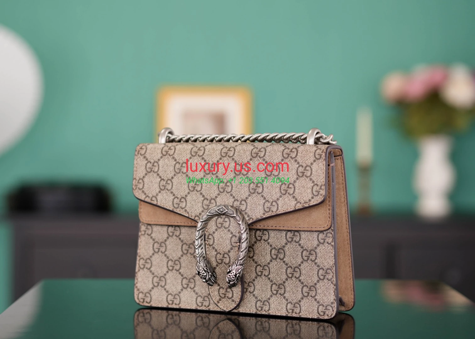 GUCCI Dionysus G421970 Presbyopia Khaki 20cm 20x15x5cm Khaki - Replica Bag high-quality replicas, exquisite design, perfect details. GUCCI Dionysus G421970 Presbyopia Khaki 20cm 20x15x5cm Khaki - Replica Bag high-quality replicas, exquisite design, perfect details.