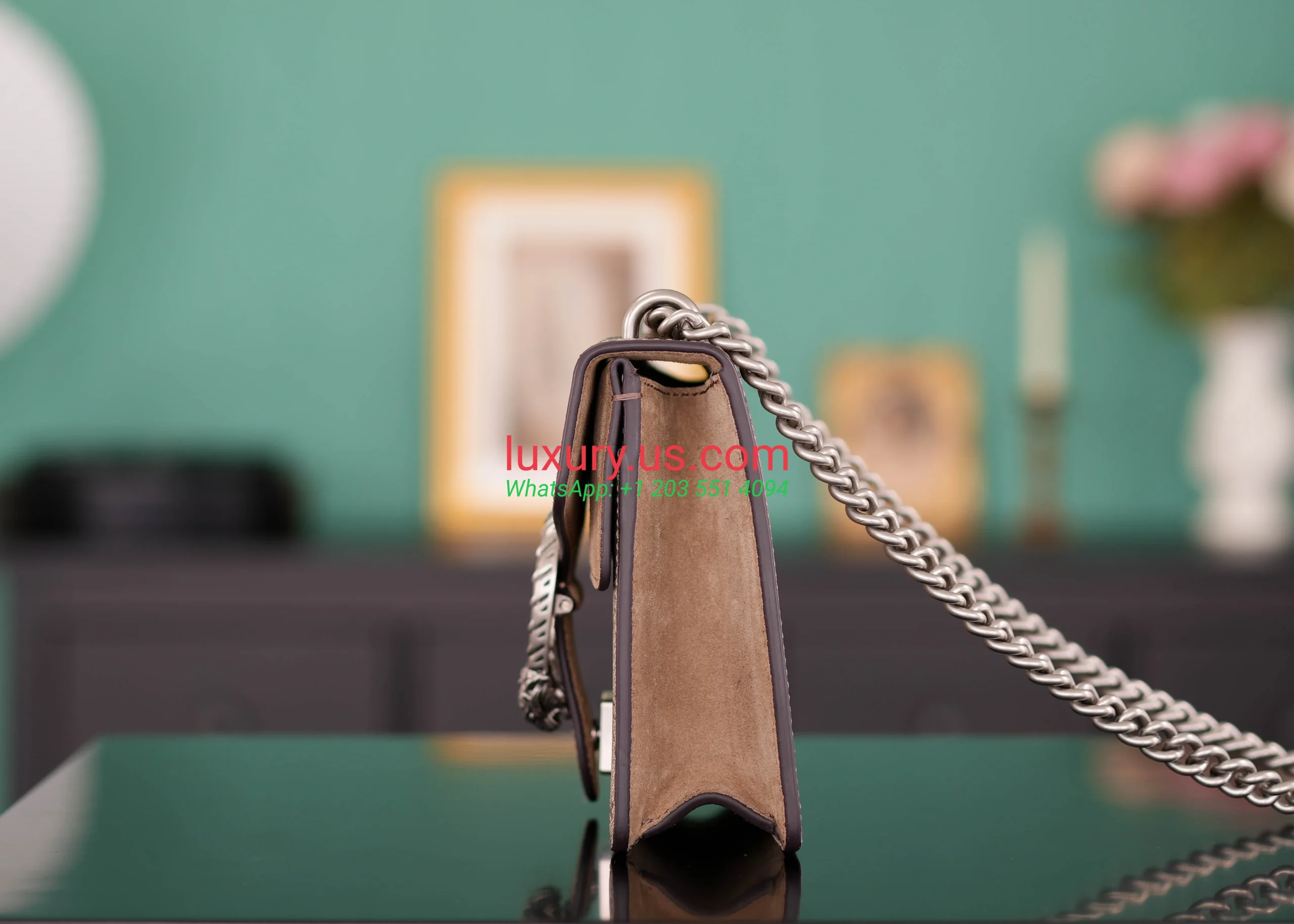 GUCCI Dionysus G421970 Presbyopia Khaki 20cm 20x15x5cm Khaki - Replica Bag high-quality replicas, exquisite design, perfect details. GUCCI Dionysus G421970 Presbyopia Khaki 20cm 20x15x5cm Khaki - Replica Bag high-quality replicas, exquisite design, perfect details.