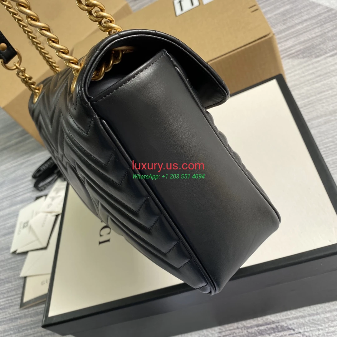 GUCCI GG Marmont G443496 Black 31cm 31x19x7 cm - Replica Bag high-quality replicas, exquisite design, perfect details. GUCCI GG Marmont G443496 Black 31cm 31x19x7 cm - Replica Bag high-quality replicas, exquisite design, perfect details.