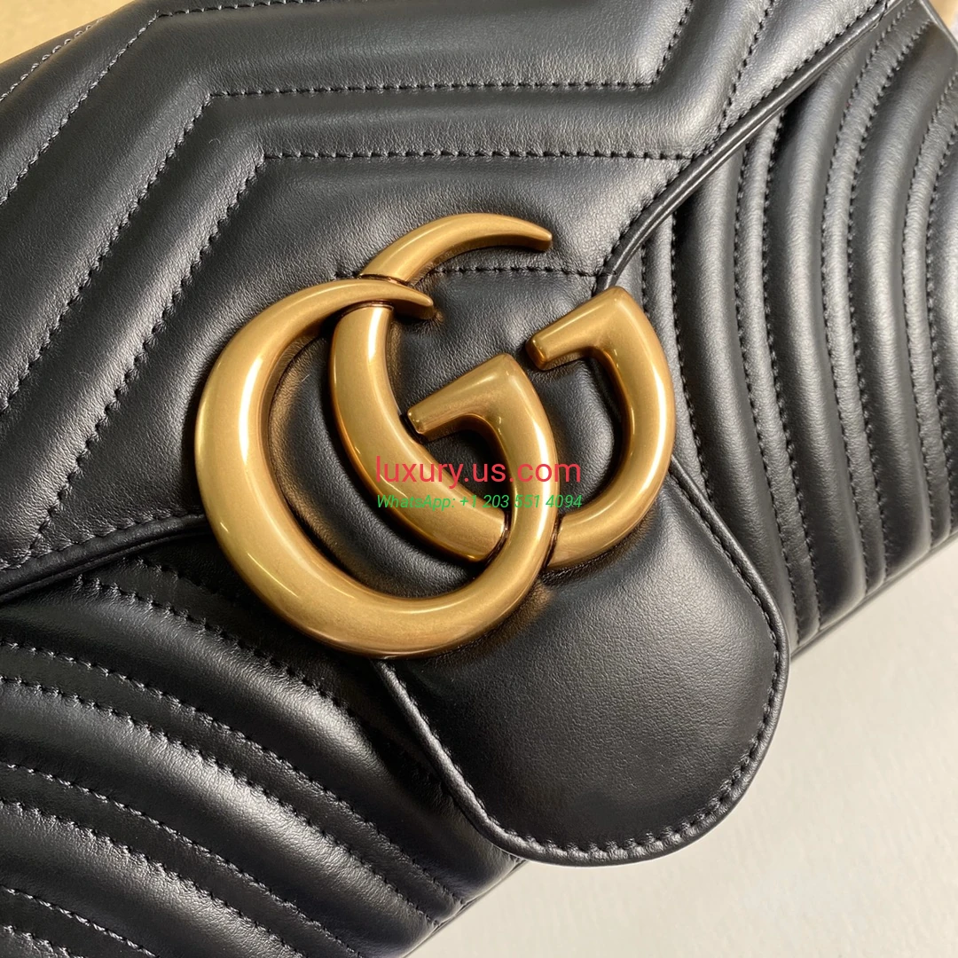 GUCCI GG Marmont G443496 Black 31cm 31x19x7 cm - Replica Bag high-quality replicas, exquisite design, perfect details. GUCCI GG Marmont G443496 Black 31cm 31x19x7 cm - Replica Bag high-quality replicas, exquisite design, perfect details.