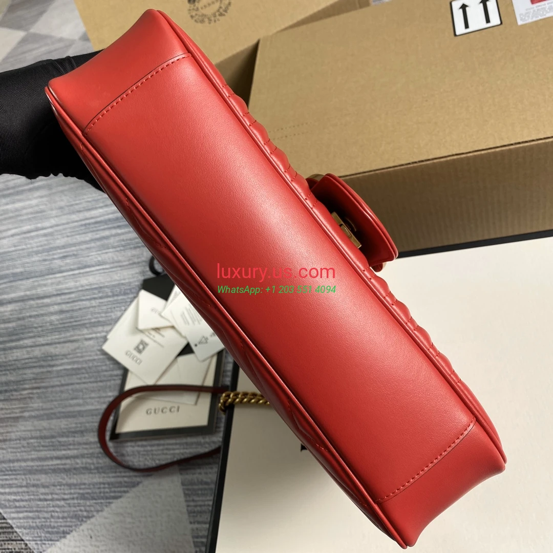 GUCCI GG Marmont G443496 Red 31cm 31x19x7 cm - Replica Bag high-quality replicas, exquisite design, perfect details. GUCCI GG Marmont G443496 Red 31cm 31x19x7 cm - Replica Bag high-quality replicas, exquisite design, perfect details.