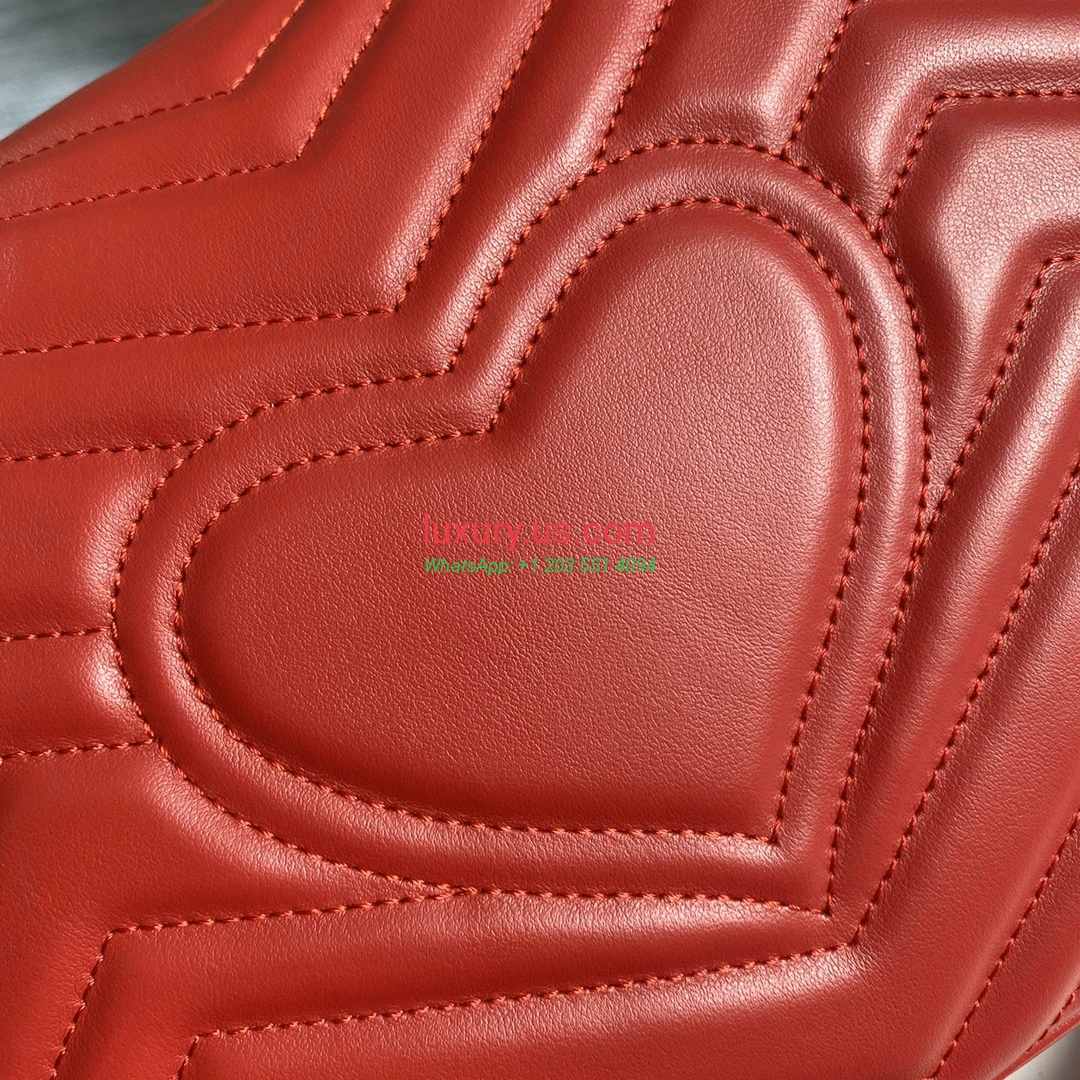 GUCCI GG Marmont G443496 Red 31cm 31x19x7 cm - Replica Bag high-quality replicas, exquisite design, perfect details. GUCCI GG Marmont G443496 Red 31cm 31x19x7 cm - Replica Bag high-quality replicas, exquisite design, perfect details.