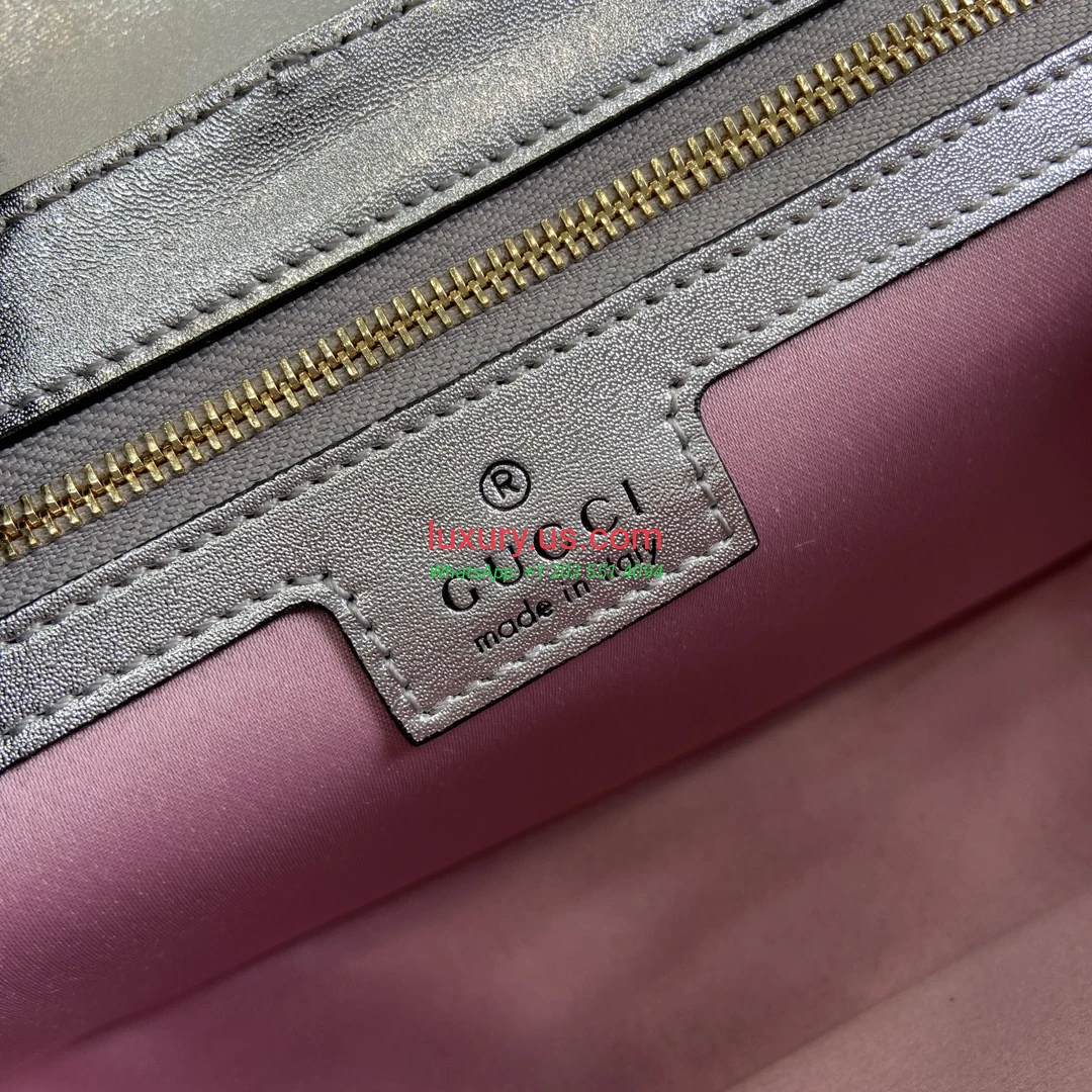 GUCCI GG Marmont G443497 Pink 26cm 15x26x7 cm Iridescent Pink - Replica Bag high-quality replicas, exquisite design, perfect details. GUCCI GG Marmont G443497 Pink 26cm 15x26x7 cm Iridescent Pink - Replica Bag high-quality replicas, exquisite design, perfect details.