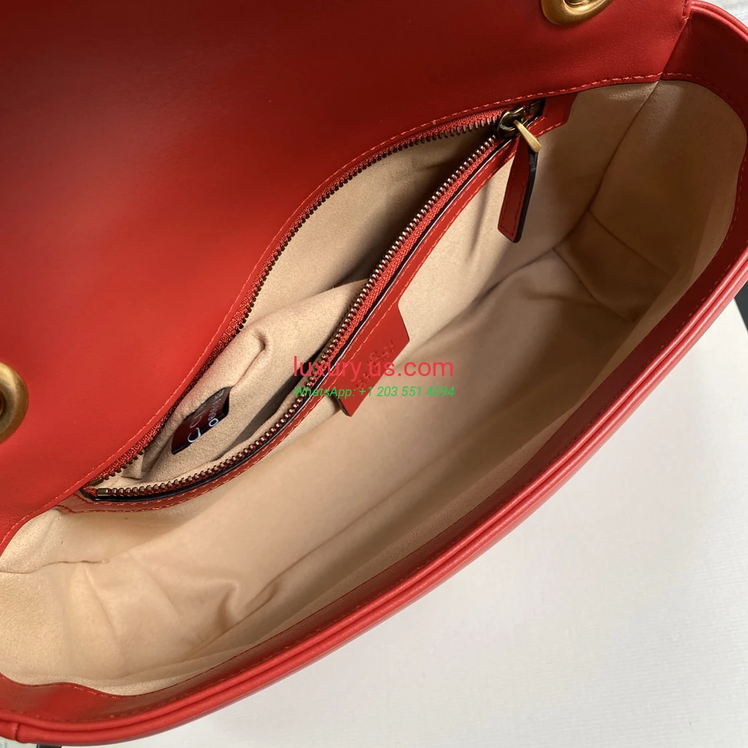 GUCCI GG Marmont G443497 Red 26cm 26x15x7 cm - Replica Bag high-quality replicas, exquisite design, perfect details. GUCCI GG Marmont G443497 Red 26cm 26x15x7 cm - Replica Bag high-quality replicas, exquisite design, perfect details.