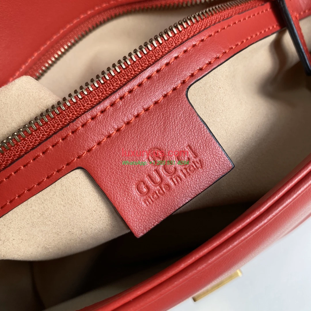 GUCCI GG Marmont G443497 Red 26cm 26x15x7 cm - Replica Bag high-quality replicas, exquisite design, perfect details. GUCCI GG Marmont G443497 Red 26cm 26x15x7 cm - Replica Bag high-quality replicas, exquisite design, perfect details.