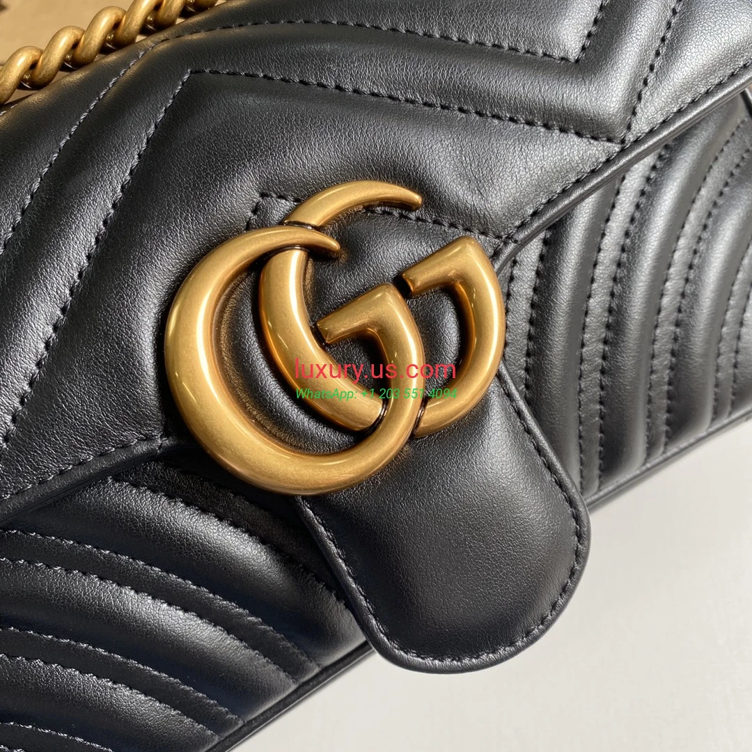 GUCCI GG Marmont G446744 Black 22cm 22x13x6 cm - Replica Bag high-quality replicas, exquisite design, perfect details. GUCCI GG Marmont G446744 Black 22cm 22x13x6 cm - Replica Bag high-quality replicas, exquisite design, perfect details.