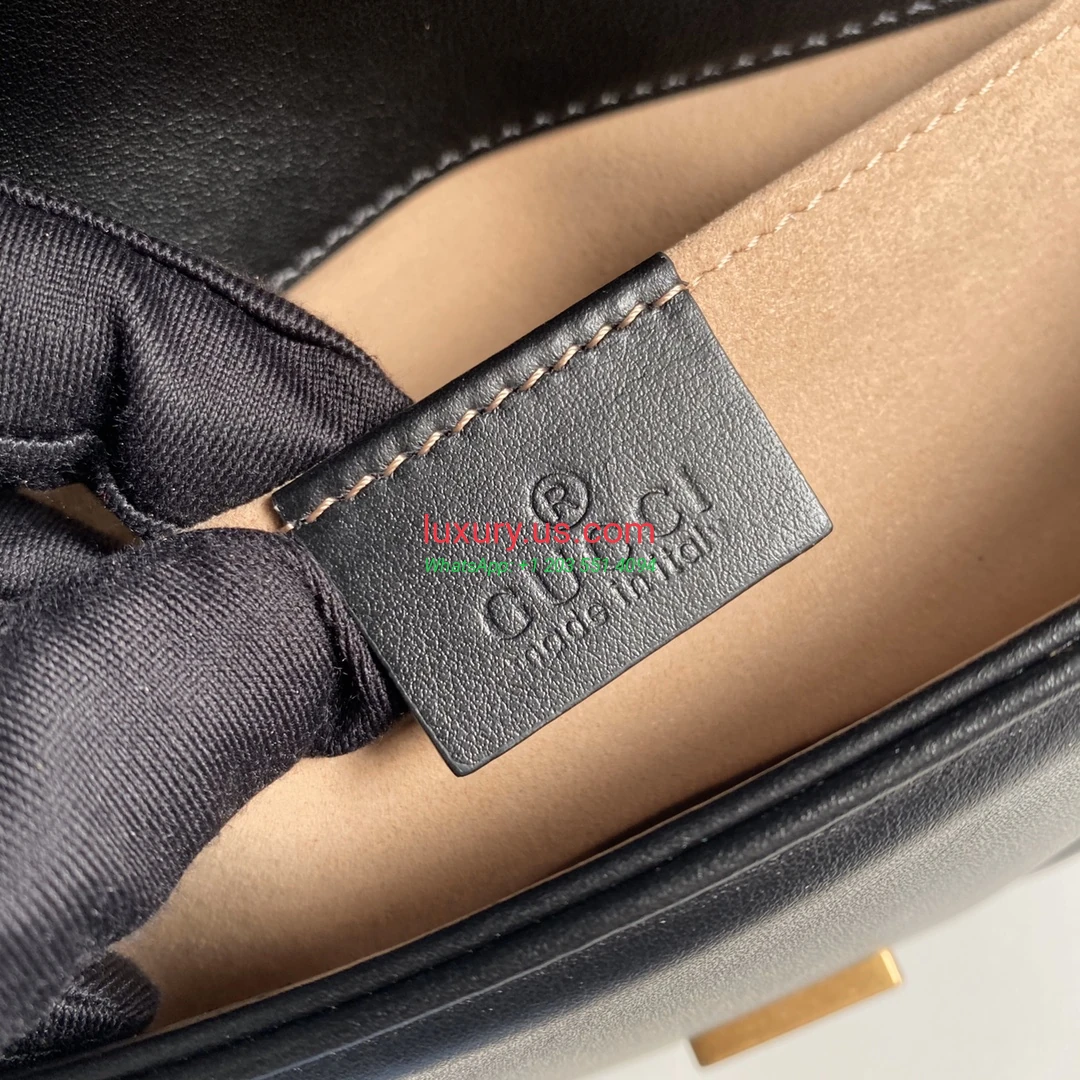 GUCCI GG Marmont G446744 Black 22cm 22x13x6 cm - Replica Bag high-quality replicas, exquisite design, perfect details. GUCCI GG Marmont G446744 Black 22cm 22x13x6 cm - Replica Bag high-quality replicas, exquisite design, perfect details.