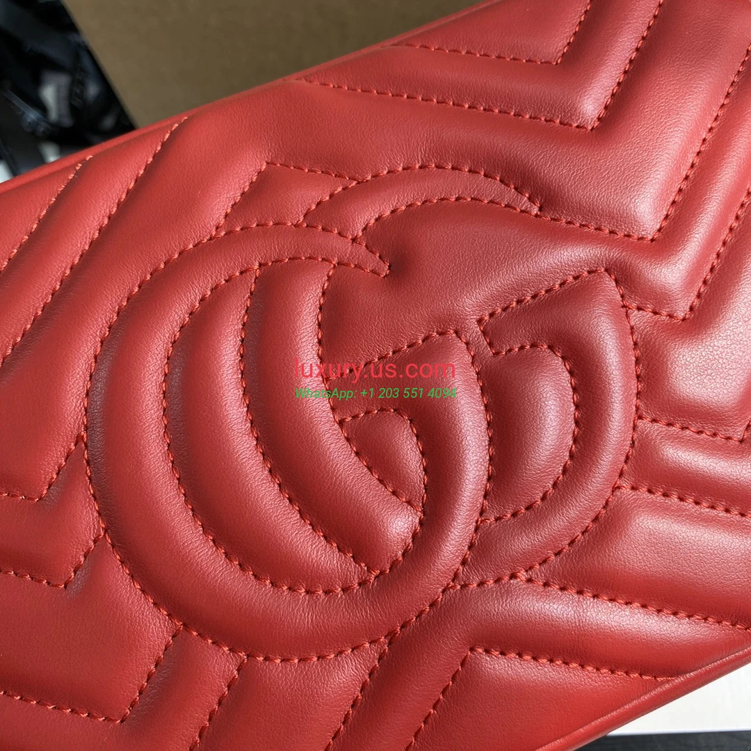 GUCCI GG Marmont G447632 Red 24cm 24x13x7 cm - Replica Bag high-quality replicas, exquisite design, perfect details. GUCCI GG Marmont G447632 Red 24cm 24x13x7 cm - Replica Bag high-quality replicas, exquisite design, perfect details.