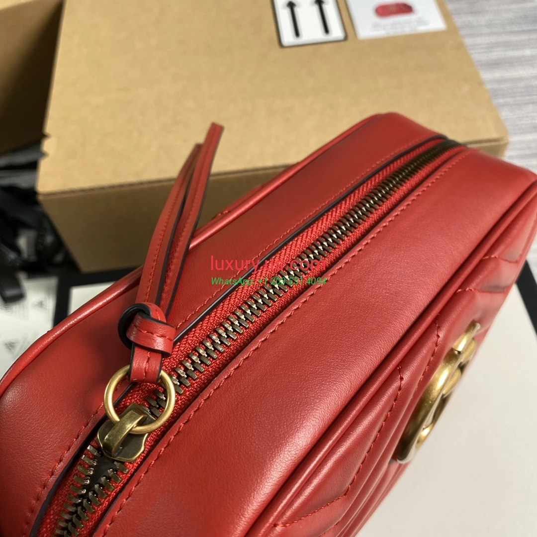 GUCCI GG Marmont G447632 Red 24cm 24x13x7 cm - Replica Bag high-quality replicas, exquisite design, perfect details. GUCCI GG Marmont G447632 Red 24cm 24x13x7 cm - Replica Bag high-quality replicas, exquisite design, perfect details.