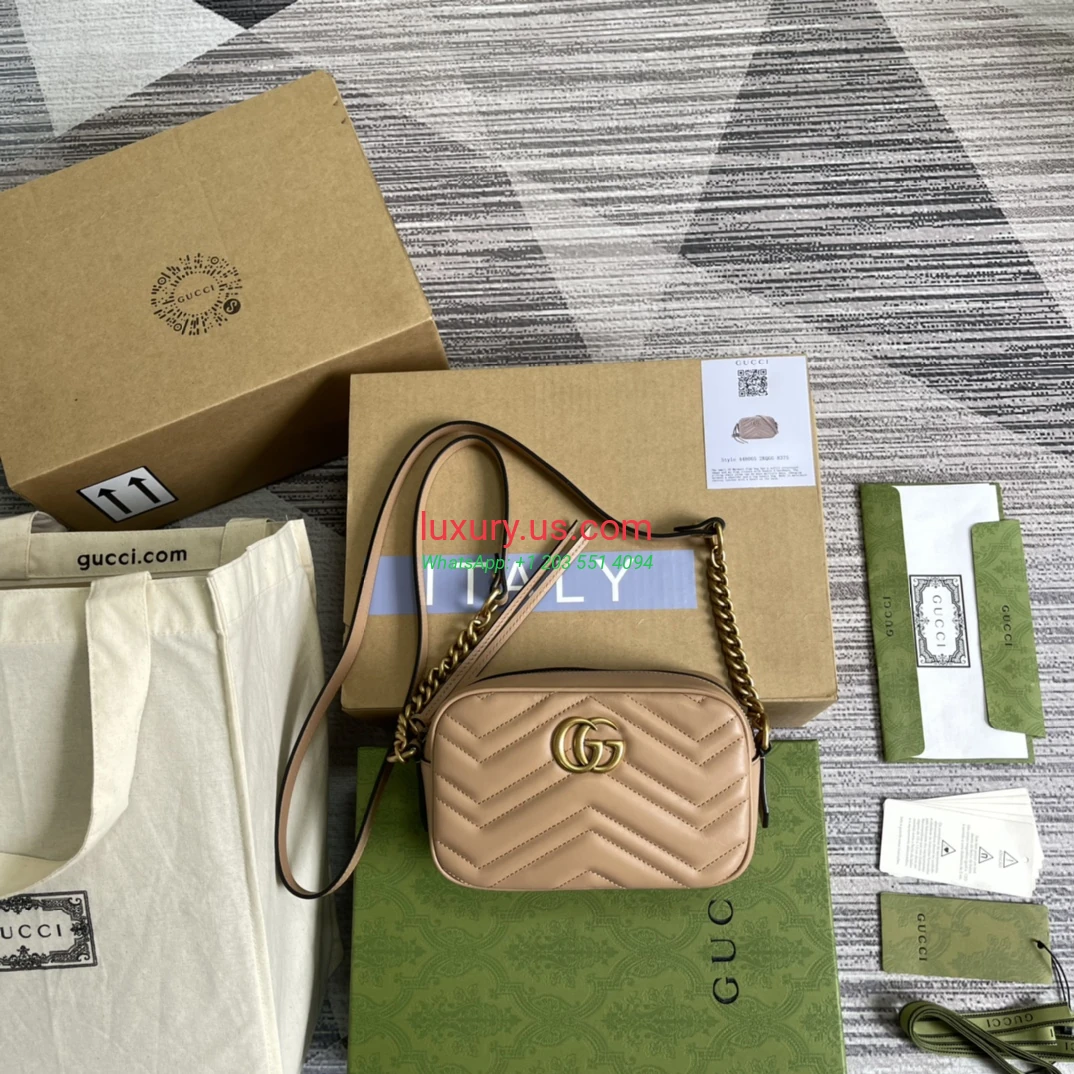 GUCCI GG Marmont G465 Almond 18.5cm 18x12x6 cm - Replica Bag high-quality replicas, exquisite design, perfect details. GUCCI GG Marmont G465 Almond 18.5cm 18x12x6 cm - Replica Bag high-quality replicas, exquisite design, perfect details.