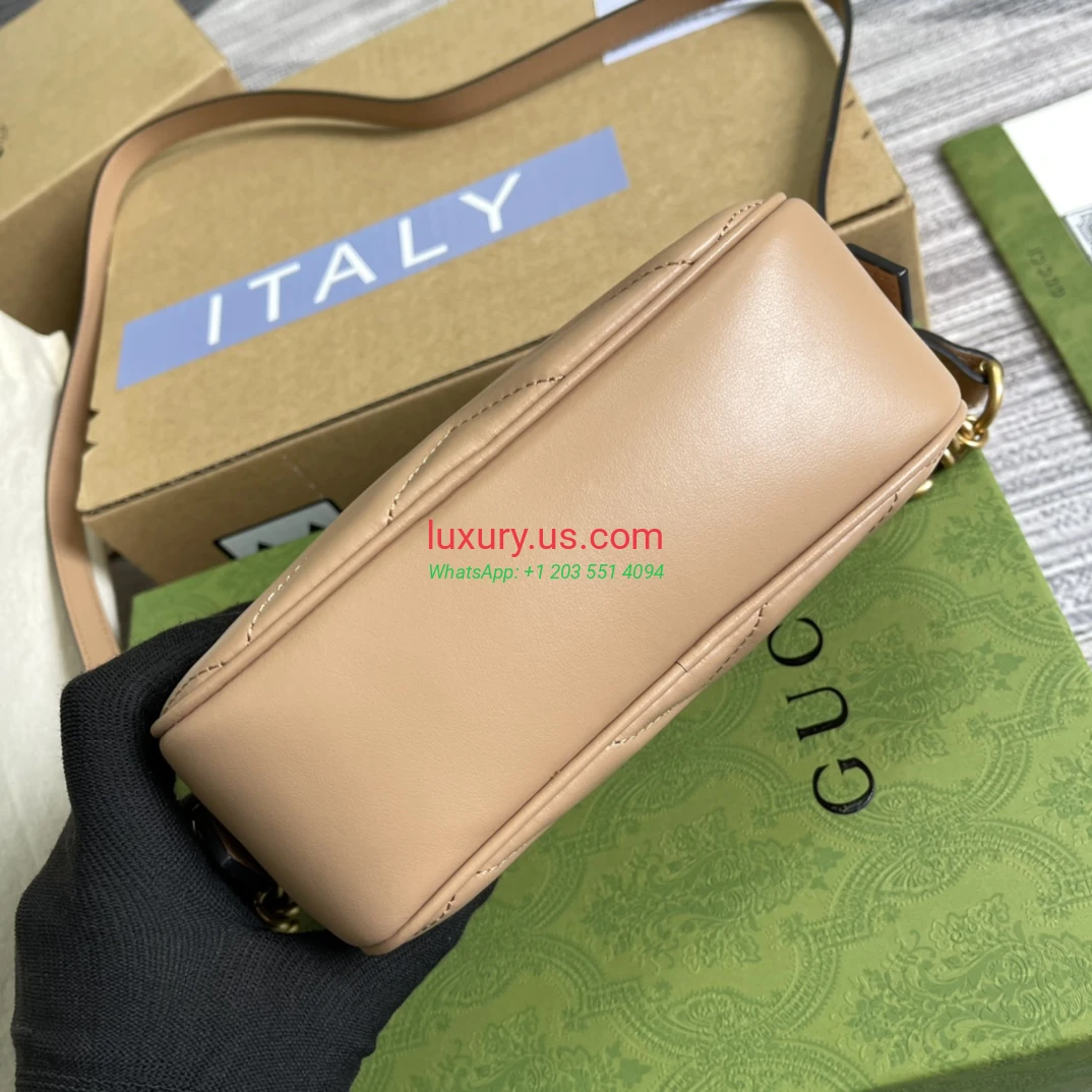 GUCCI GG Marmont G465 Almond 18.5cm 18x12x6 cm - Replica Bag high-quality replicas, exquisite design, perfect details. GUCCI GG Marmont G465 Almond 18.5cm 18x12x6 cm - Replica Bag high-quality replicas, exquisite design, perfect details.