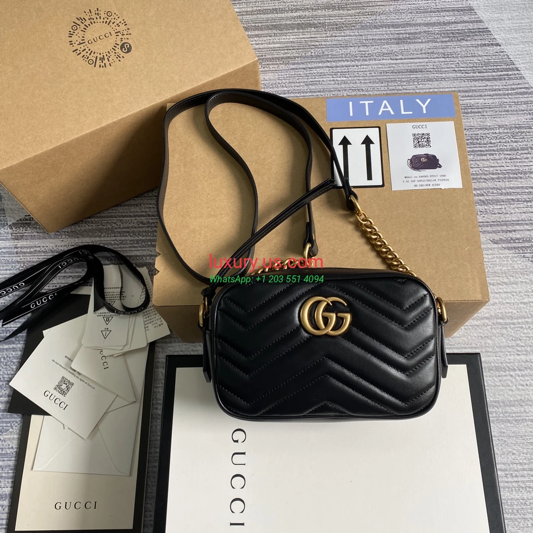 GUCCI GG Marmont G465 Black 18cm 18x12x6 cm - Replica Bag high-quality replicas, exquisite design, perfect details. GUCCI GG Marmont G465 Black 18cm 18x12x6 cm - Replica Bag high-quality replicas, exquisite design, perfect details.