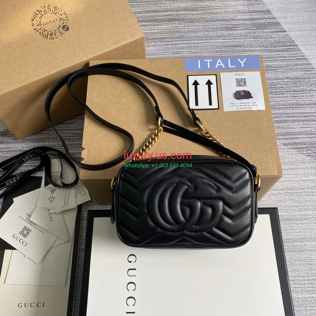GUCCI GG Marmont G465 Black 18cm 18x12x6 cm - Replica Bag high-quality replicas, exquisite design, perfect details. GUCCI GG Marmont G465 Black 18cm 18x12x6 cm - Replica Bag high-quality replicas, exquisite design, perfect details.