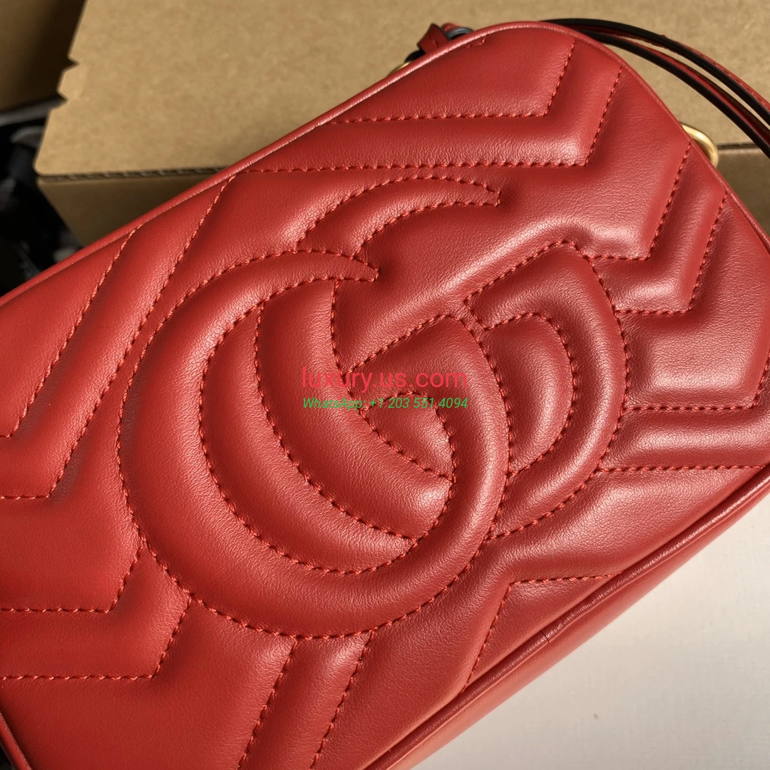 GUCCI GG Marmont G465 Red 18cm 18x12x6 cm - Replica Bag high-quality replicas, exquisite design, perfect details. GUCCI GG Marmont G465 Red 18cm 18x12x6 cm - Replica Bag high-quality replicas, exquisite design, perfect details.