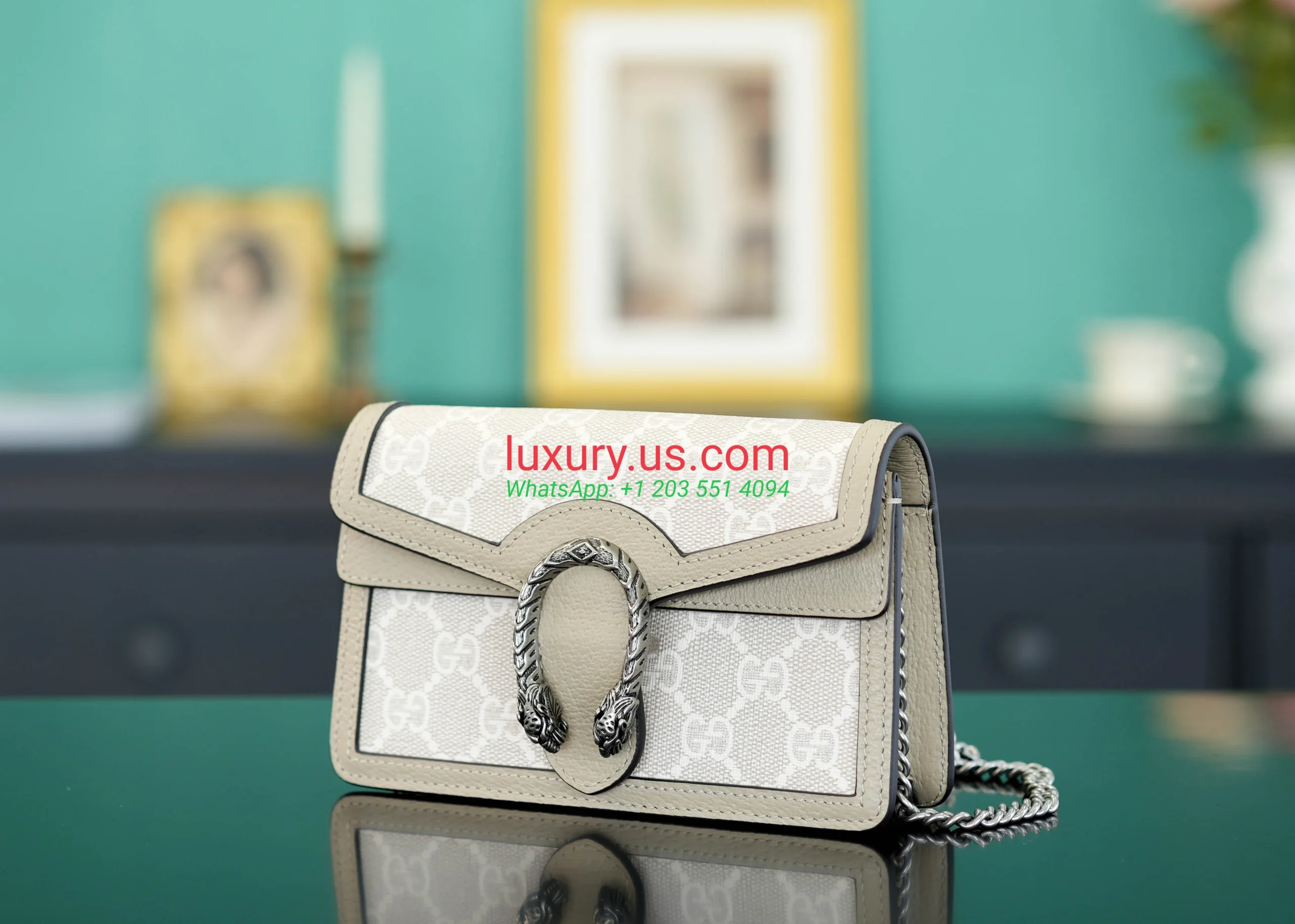 GUCCI Dionysus G476432 Oatmeal 16.5cm 16.5x10x4 cm Oat - Replica Bag high-quality replicas, exquisite design, perfect details. GUCCI Dionysus G476432 Oatmeal 16.5cm 16.5x10x4 cm Oat - Replica Bag high-quality replicas, exquisite design, perfect details.