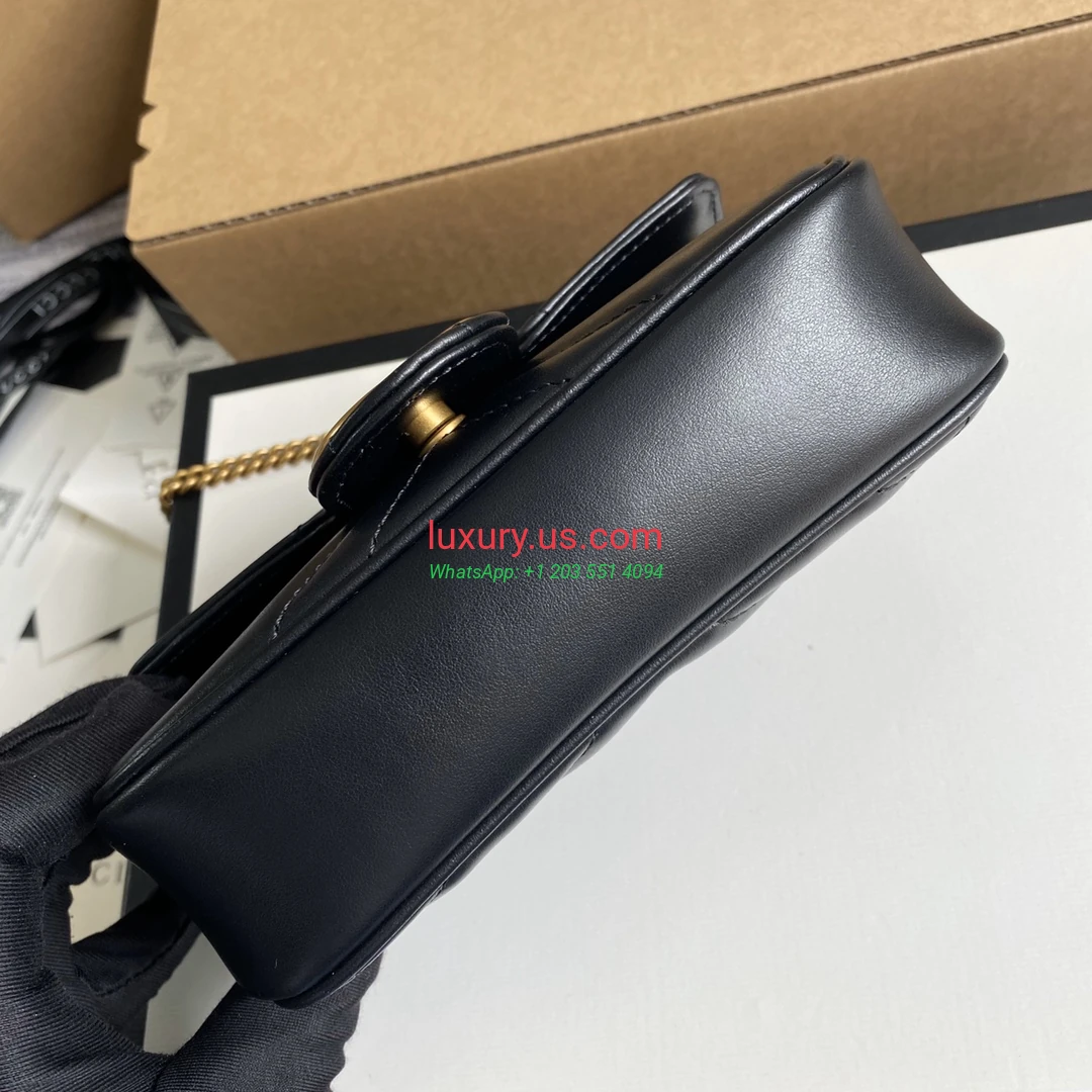 GUCCI GG Marmont G476433 Black 16.5cm 16.5x10x5 cm - Replica Bag high-quality replicas, exquisite design, perfect details. GUCCI GG Marmont G476433 Black 16.5cm 16.5x10x5 cm - Replica Bag high-quality replicas, exquisite design, perfect details.