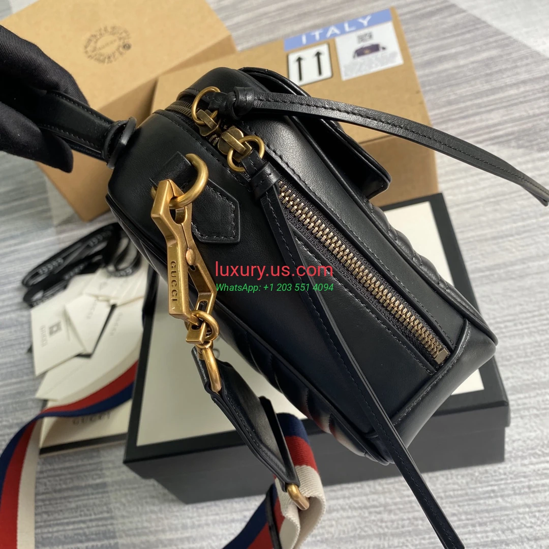 GUCCI GG Marmont G498110 Black 25cm 25x19x8 cm - Replica Bag high-quality replicas, exquisite design, perfect details. GUCCI GG Marmont G498110 Black 25cm 25x19x8 cm - Replica Bag high-quality replicas, exquisite design, perfect details.