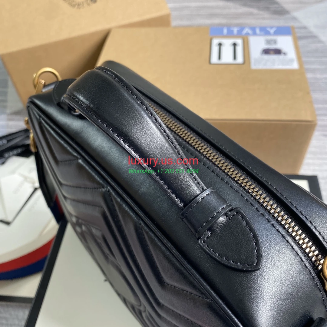 GUCCI GG Marmont G498110 Black 25cm 25x19x8 cm - Replica Bag high-quality replicas, exquisite design, perfect details. GUCCI GG Marmont G498110 Black 25cm 25x19x8 cm - Replica Bag high-quality replicas, exquisite design, perfect details.
