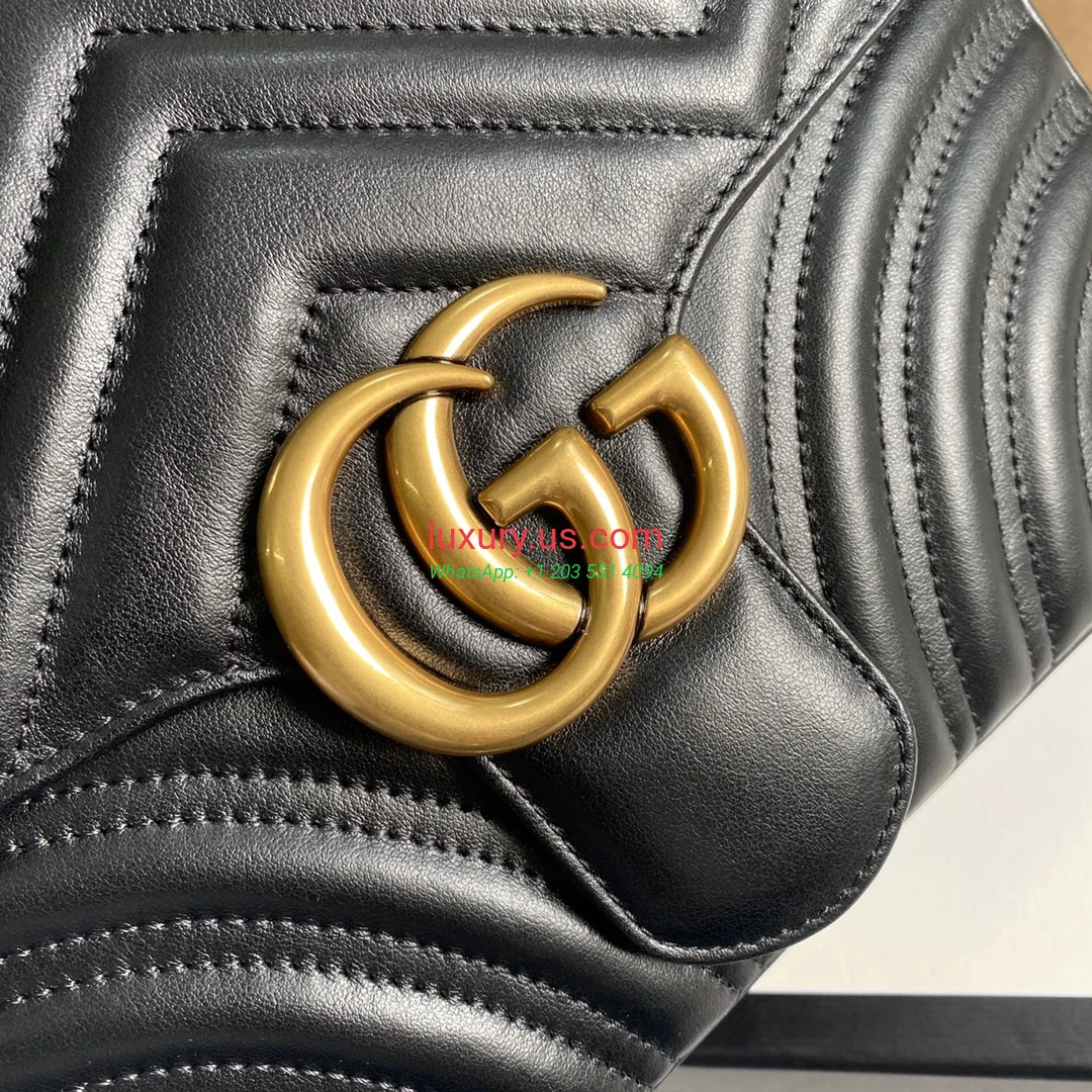 GUCCI GG Marmont G498110 Black 25cm 25x19x8 cm - Replica Bag high-quality replicas, exquisite design, perfect details. GUCCI GG Marmont G498110 Black 25cm 25x19x8 cm - Replica Bag high-quality replicas, exquisite design, perfect details.