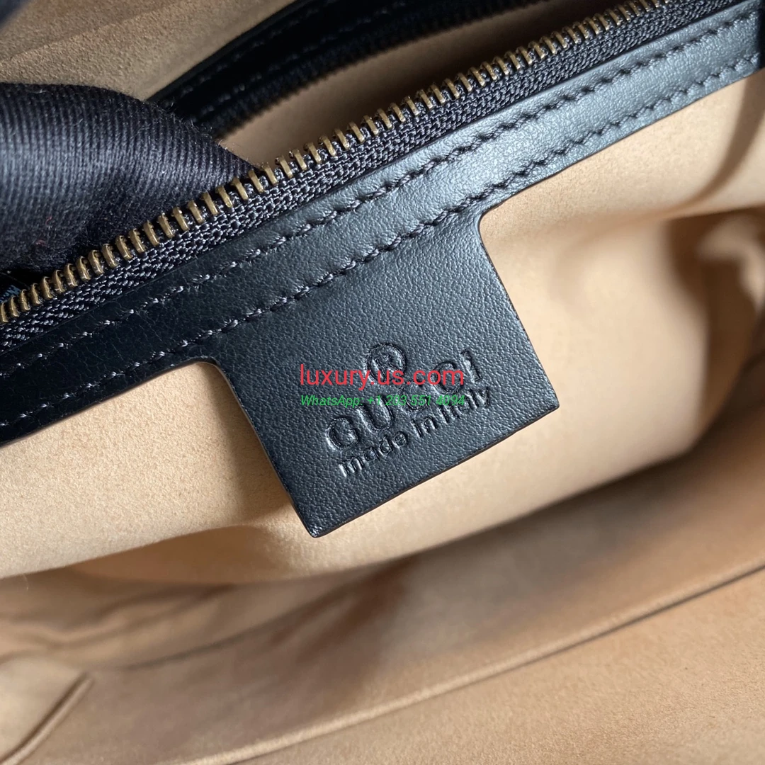 GUCCI GG Marmont G498110 Black 25cm 25x19x8 cm - Replica Bag high-quality replicas, exquisite design, perfect details. GUCCI GG Marmont G498110 Black 25cm 25x19x8 cm - Replica Bag high-quality replicas, exquisite design, perfect details.