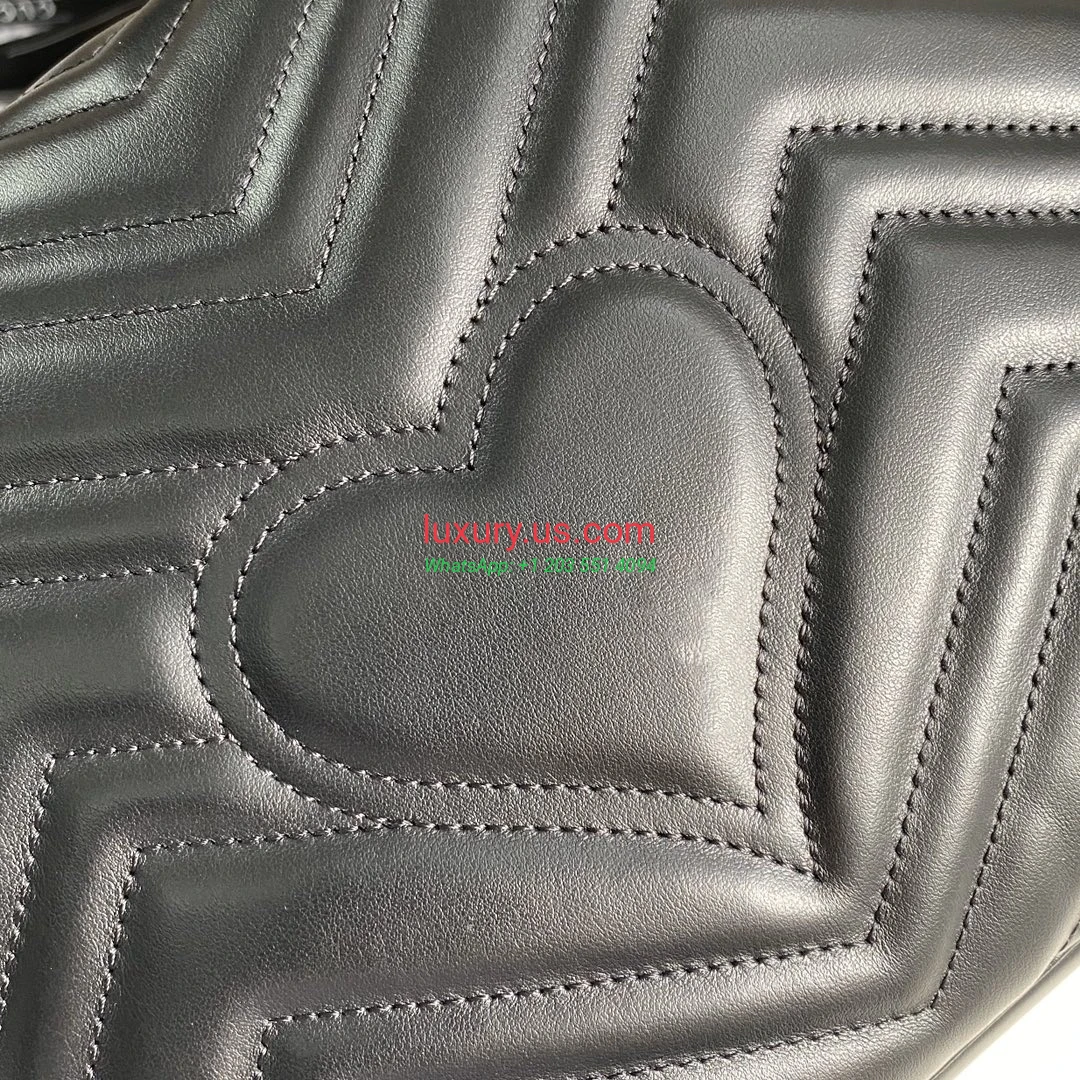 GUCCI GG Marmont G498110 Black 27cm 27x19x10.5 cm - Replica Bag high-quality replicas, exquisite design, perfect details. GUCCI GG Marmont G498110 Black 27cm 27x19x10.5 cm - Replica Bag high-quality replicas, exquisite design, perfect details.