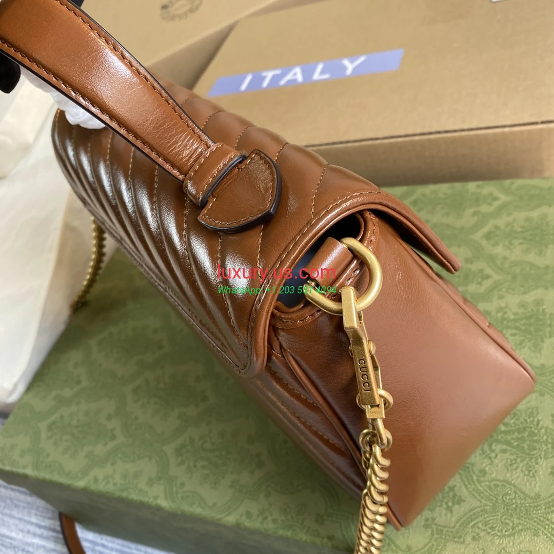 GUCCI GG Marmont G498110 Brown 27cm 27x19x10.5 cm brown - Replica Bag high-quality replicas, exquisite design, perfect details. GUCCI GG Marmont G498110 Brown 27cm 27x19x10.5 cm brown - Replica Bag high-quality replicas, exquisite design, perfect details.