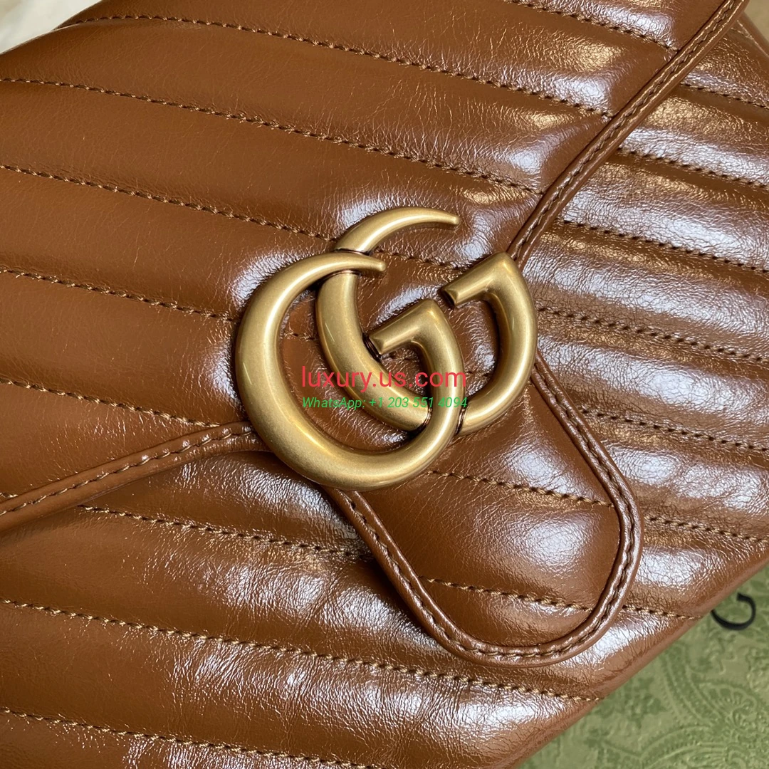 GUCCI GG Marmont G498110 Brown 27cm 27x19x10.5 cm brown - Replica Bag high-quality replicas, exquisite design, perfect details. GUCCI GG Marmont G498110 Brown 27cm 27x19x10.5 cm brown - Replica Bag high-quality replicas, exquisite design, perfect details.