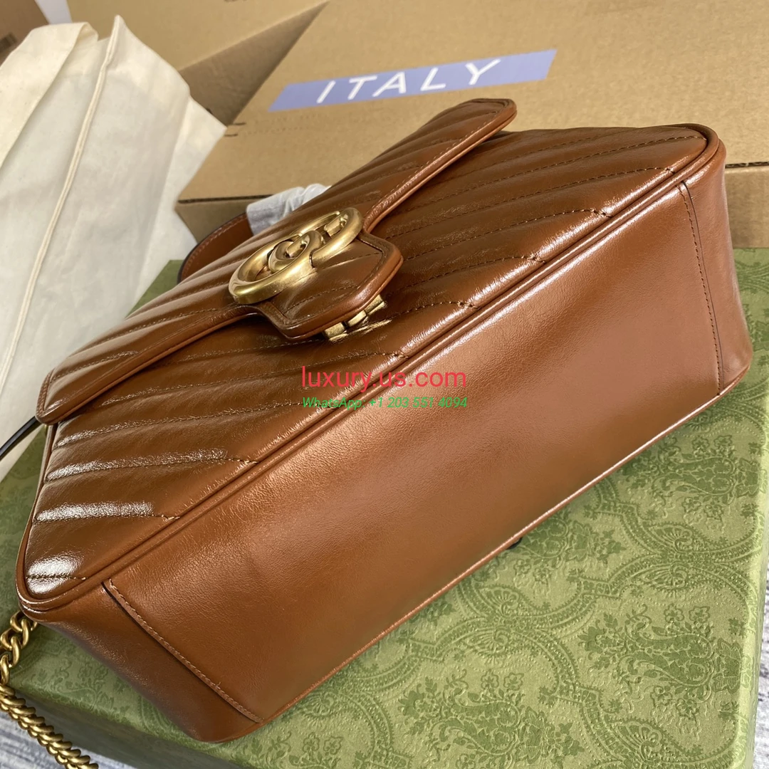 GUCCI GG Marmont G498110 Brown 27cm 27x19x10.5 cm brown - Replica Bag high-quality replicas, exquisite design, perfect details. GUCCI GG Marmont G498110 Brown 27cm 27x19x10.5 cm brown - Replica Bag high-quality replicas, exquisite design, perfect details.