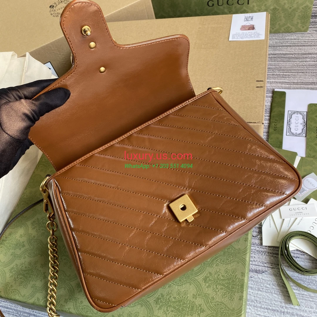 GUCCI GG Marmont G498110 Brown 27cm 27x19x10.5 cm brown - Replica Bag high-quality replicas, exquisite design, perfect details. GUCCI GG Marmont G498110 Brown 27cm 27x19x10.5 cm brown - Replica Bag high-quality replicas, exquisite design, perfect details.