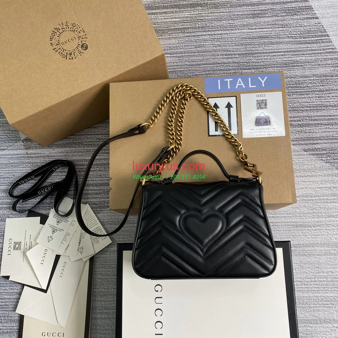 GUCCI GG Marmont G547260 Black 21cm 21x15x8 cm - Replica Bag high-quality replicas, exquisite design, perfect details. GUCCI GG Marmont G547260 Black 21cm 21x15x8 cm - Replica Bag high-quality replicas, exquisite design, perfect details.