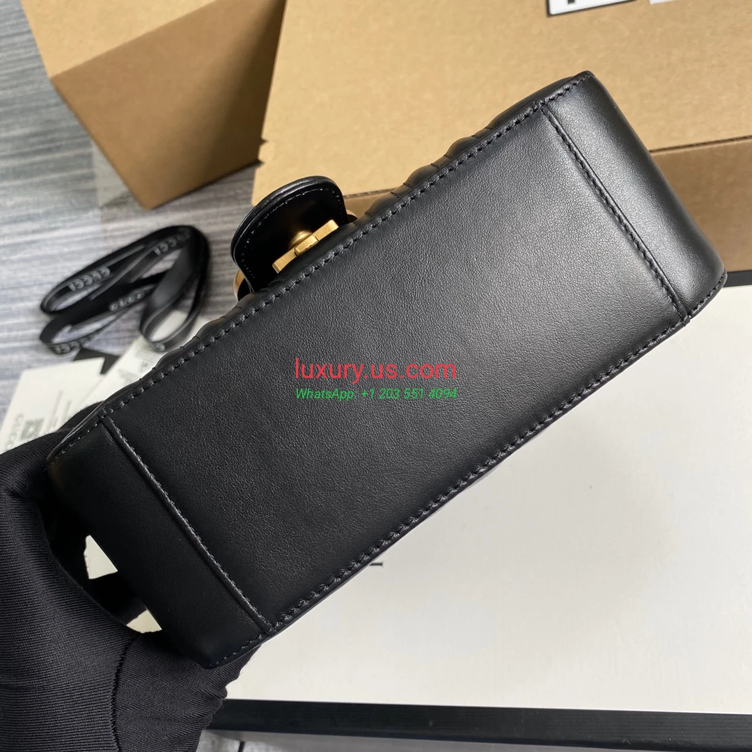 GUCCI GG Marmont G547260 Black 21cm 21x15x8 cm - Replica Bag high-quality replicas, exquisite design, perfect details. GUCCI GG Marmont G547260 Black 21cm 21x15x8 cm - Replica Bag high-quality replicas, exquisite design, perfect details.