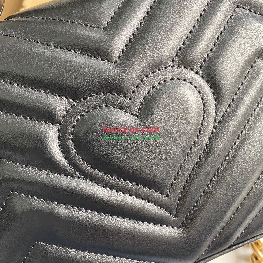 GUCCI GG Marmont G547260 Black 21cm 21x15x8 cm - Replica Bag high-quality replicas, exquisite design, perfect details. GUCCI GG Marmont G547260 Black 21cm 21x15x8 cm - Replica Bag high-quality replicas, exquisite design, perfect details.