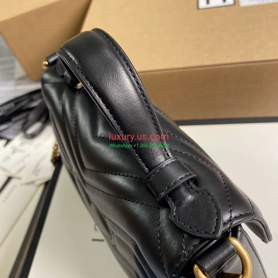 GUCCI GG Marmont G547260 Black 21cm 21x15x8 cm - Replica Bag high-quality replicas, exquisite design, perfect details. GUCCI GG Marmont G547260 Black 21cm 21x15x8 cm - Replica Bag high-quality replicas, exquisite design, perfect details.