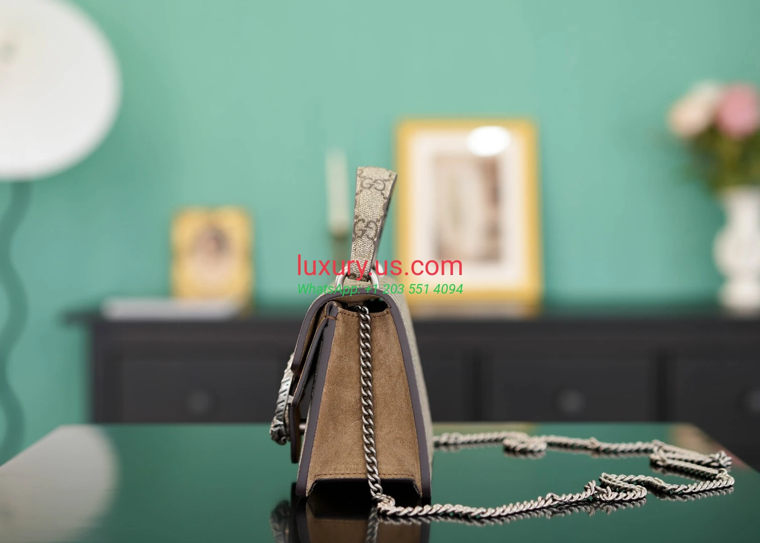 GUCCI Dionysus G739496 Khaki 18cm 18x12x6 cm Khaki - Replica Bag high-quality replicas, exquisite design, perfect details. GUCCI Dionysus G739496 Khaki 18cm 18x12x6 cm Khaki - Replica Bag high-quality replicas, exquisite design, perfect details.