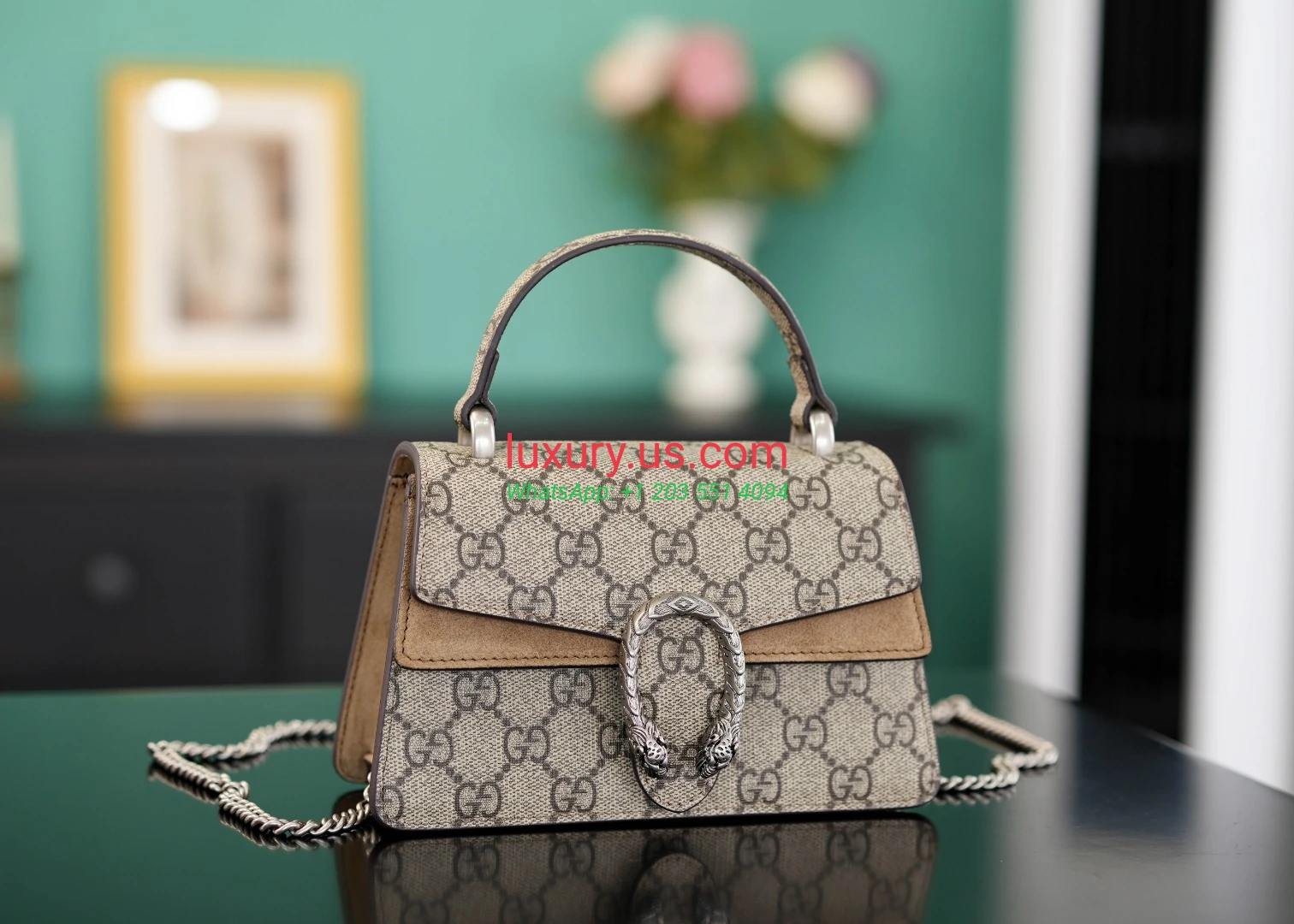 GUCCI Dionysus G739496 Khaki 18cm 18x12x6 cm Khaki - Replica Bag high-quality replicas, exquisite design, perfect details. GUCCI Dionysus G739496 Khaki 18cm 18x12x6 cm Khaki - Replica Bag high-quality replicas, exquisite design, perfect details.