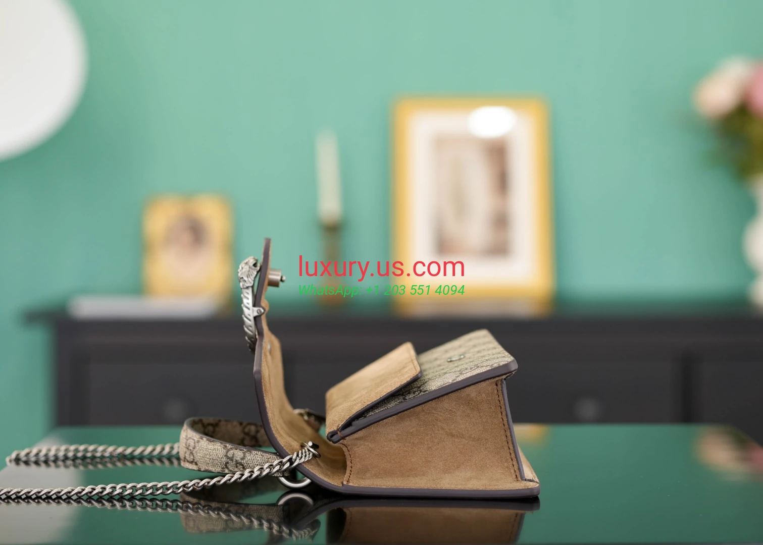 GUCCI Dionysus G739496 Khaki 18cm 18x12x6 cm Khaki - Replica Bag high-quality replicas, exquisite design, perfect details. GUCCI Dionysus G739496 Khaki 18cm 18x12x6 cm Khaki - Replica Bag high-quality replicas, exquisite design, perfect details.