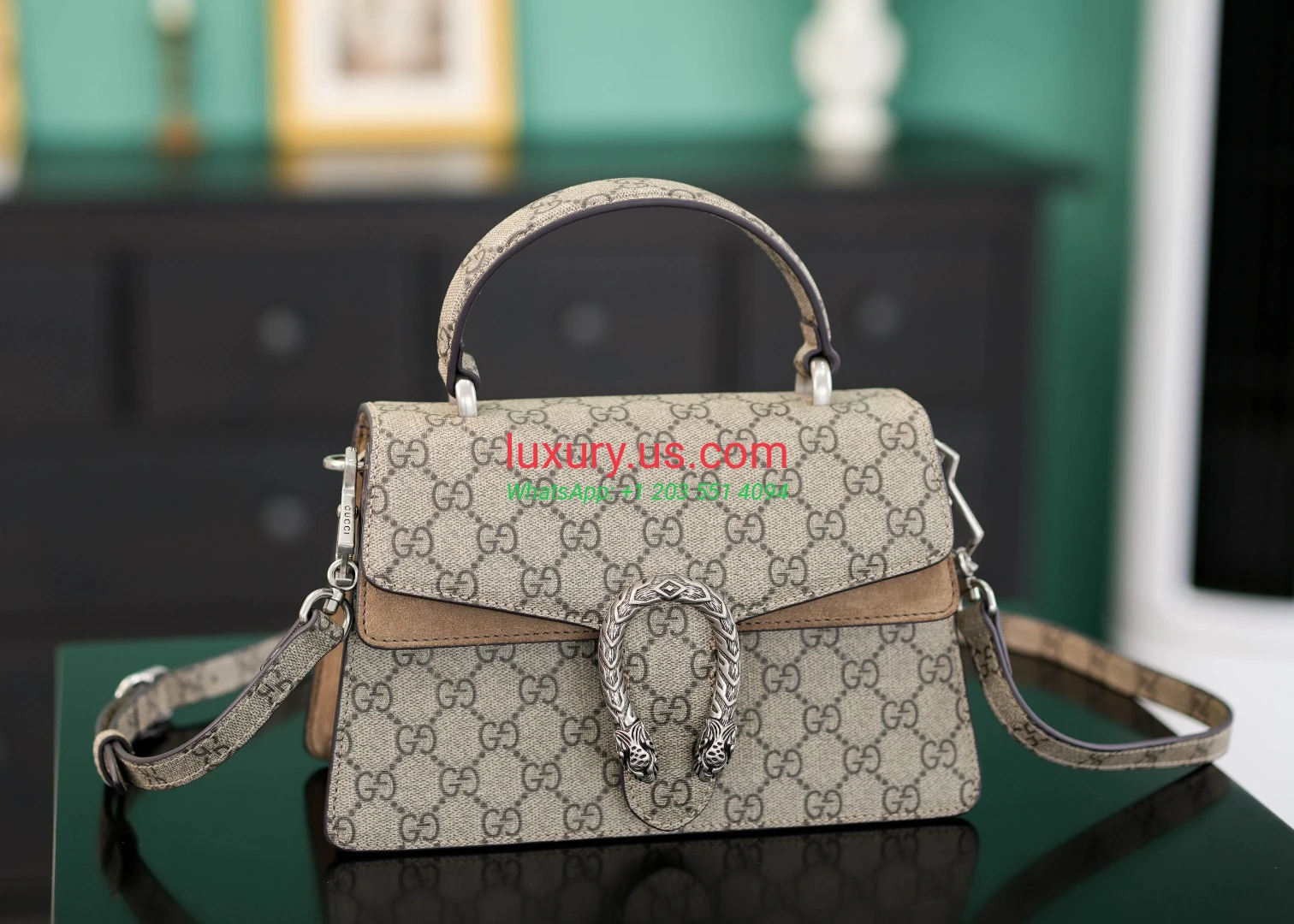 GUCCI Dionysus G739496 Khaki 24.5cm 24.5x15.5x10 cm Khaki - Replica Bag high-quality replicas, exquisite design, perfect details. GUCCI Dionysus G739496 Khaki 24.5cm 24.5x15.5x10 cm Khaki - Replica Bag high-quality replicas, exquisite design, perfect details.