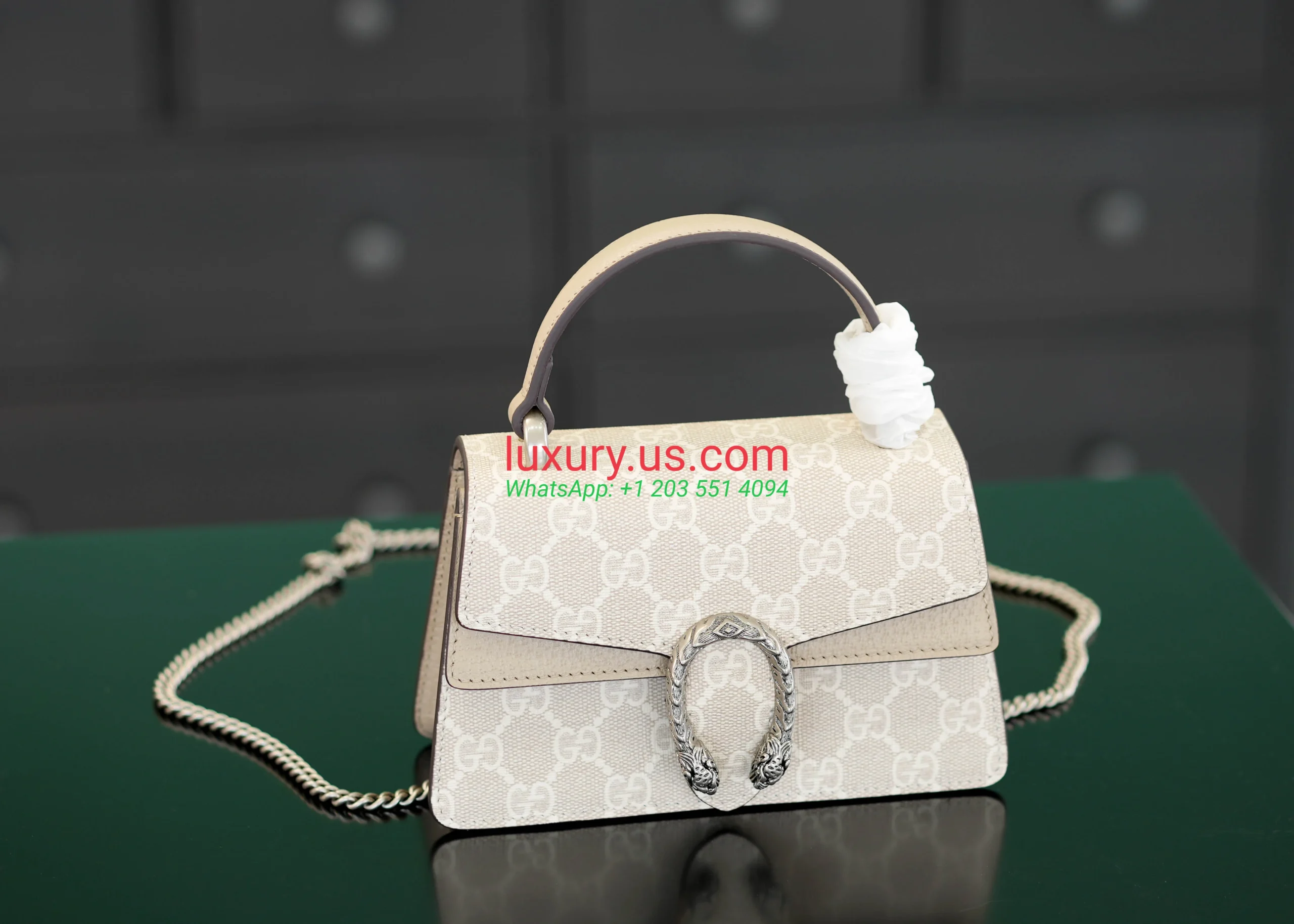 GUCCI Dionysus G752029 Oatmeal 18cm 18x12x6 cm Oat - Replica Bag high-quality replicas, exquisite design, perfect details. GUCCI Dionysus G752029 Oatmeal 18cm 18x12x6 cm Oat - Replica Bag high-quality replicas, exquisite design, perfect details.