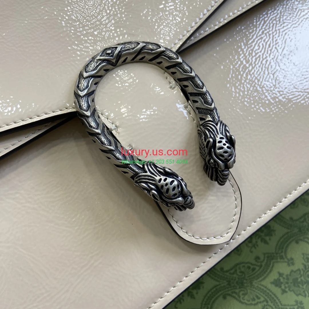 GUCCI Dionysus G793 White 42cm 42x28x12 cm White patent leather - Replica Bag high-quality replicas, exquisite design, perfect details. GUCCI Dionysus G793 White 42cm 42x28x12 cm White patent leather - Replica Bag high-quality replicas, exquisite design, perfect details.