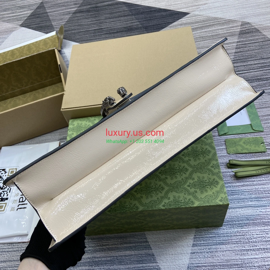 GUCCI Dionysus G793 White 42cm 42x28x12 cm White patent leather - Replica Bag high-quality replicas, exquisite design, perfect details. GUCCI Dionysus G793 White 42cm 42x28x12 cm White patent leather - Replica Bag high-quality replicas, exquisite design, perfect details.