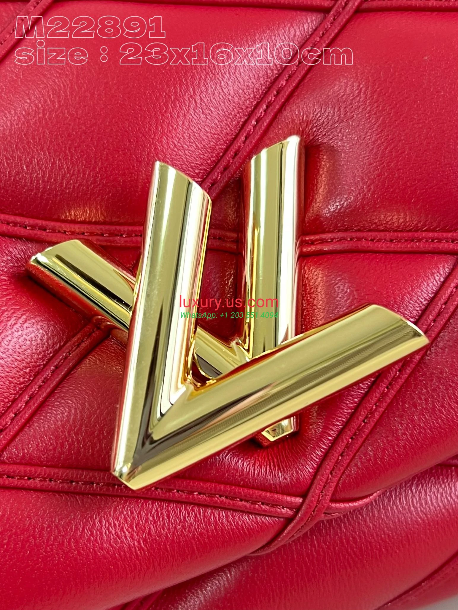 Louis Vuitton Twist M22891 Red 23x16x10 cm Red - Replica Bag high-quality replicas, exquisite design, perfect details. Louis Vuitton Twist M22891 Red 23x16x10 cm Red - Replica Bag high-quality replicas, exquisite design, perfect details.