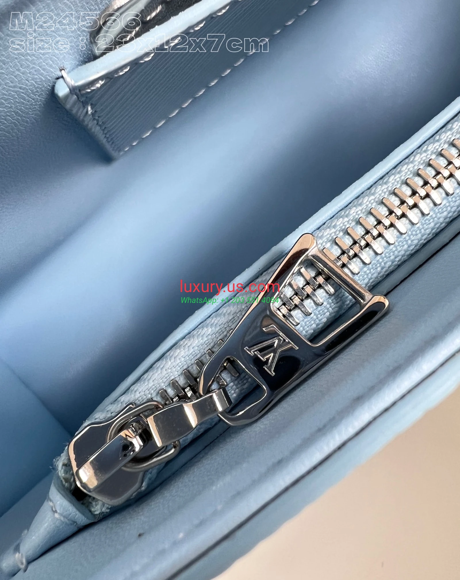 Louis Vuitton Twist M24566 23.5x12x7 cm Sky Blue - Replica Bag high-quality replicas, exquisite design, perfect details. Louis Vuitton Twist M24566 23.5x12x7 cm Sky Blue - Replica Bag high-quality replicas, exquisite design, perfect details.